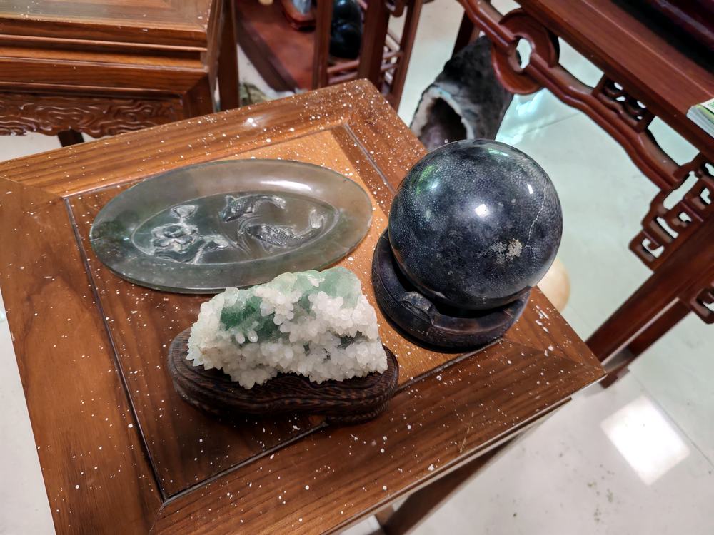 萤石盘 · 萤石球 · 晶簇